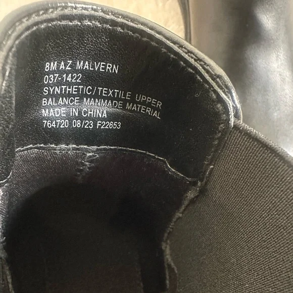 Black Women Block Heel Boots - Picture 14 of 16